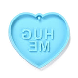 Silikonform 60x66x6mm - Anheng Hjerte "Hug Me"