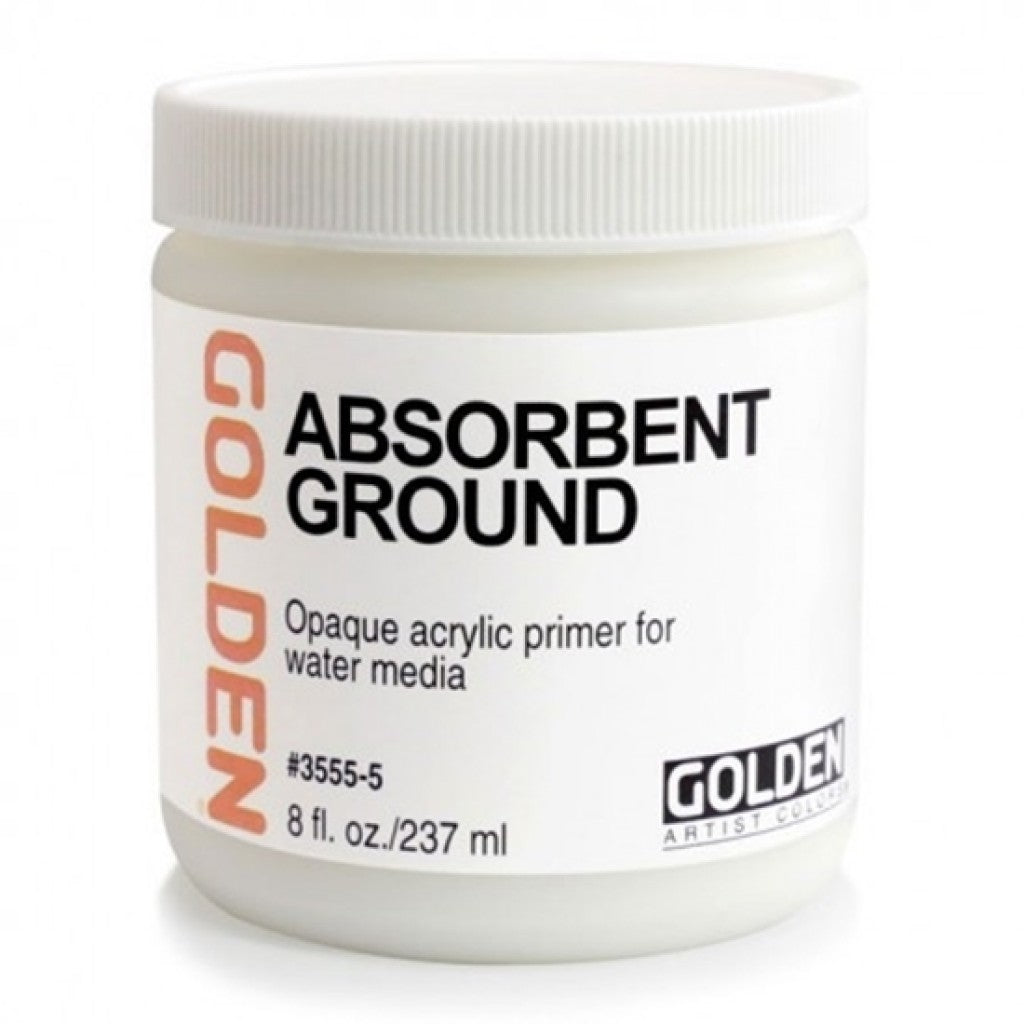 Golden - Gesso 237ml - 153555-5 Absorbent Ground (White)