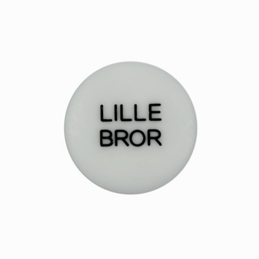 Knapp 15mm Lysblå - Lillebror