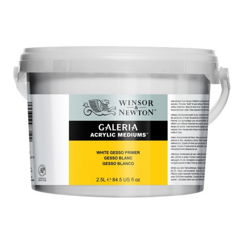 W&N Galeria Gesso  - Hvit 2,5 liter