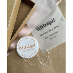 "Keep Your Knit In Shape" - Strikkeelastik 20m - HobbyHimmelen