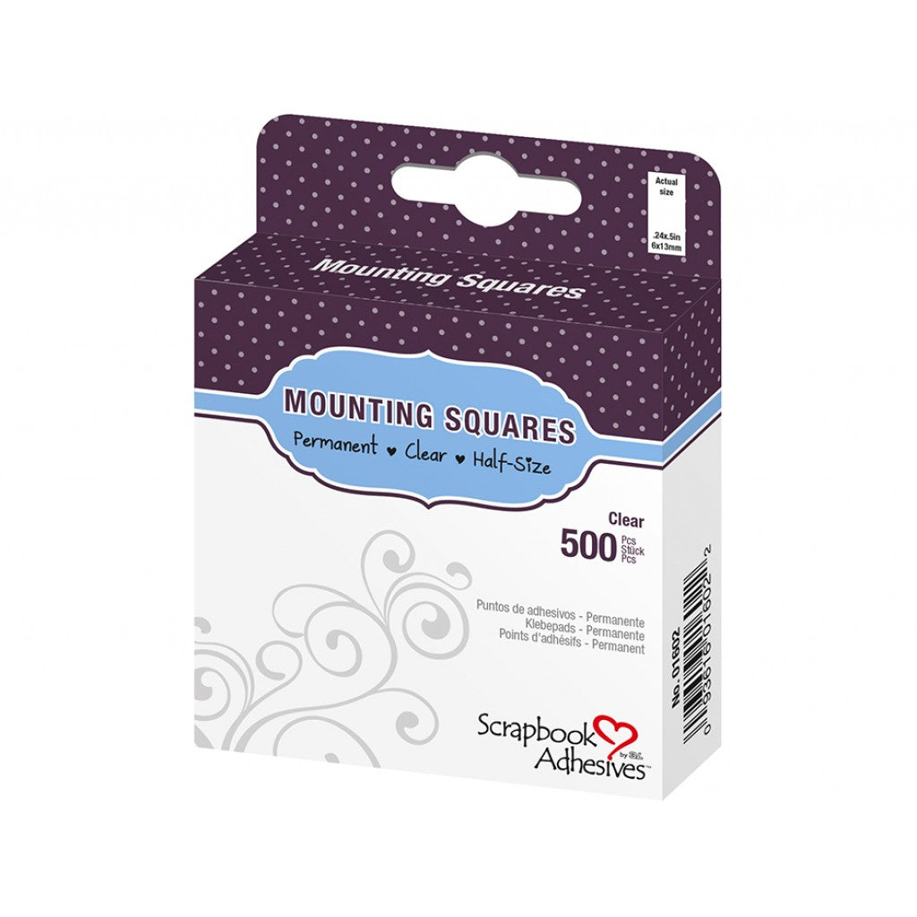 Monteringstape klar 500 stk. 6x13mm