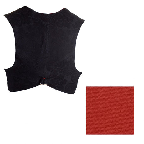 Materialpakke til Damevest, Vest Agder - Ullkypert Rød XS-L