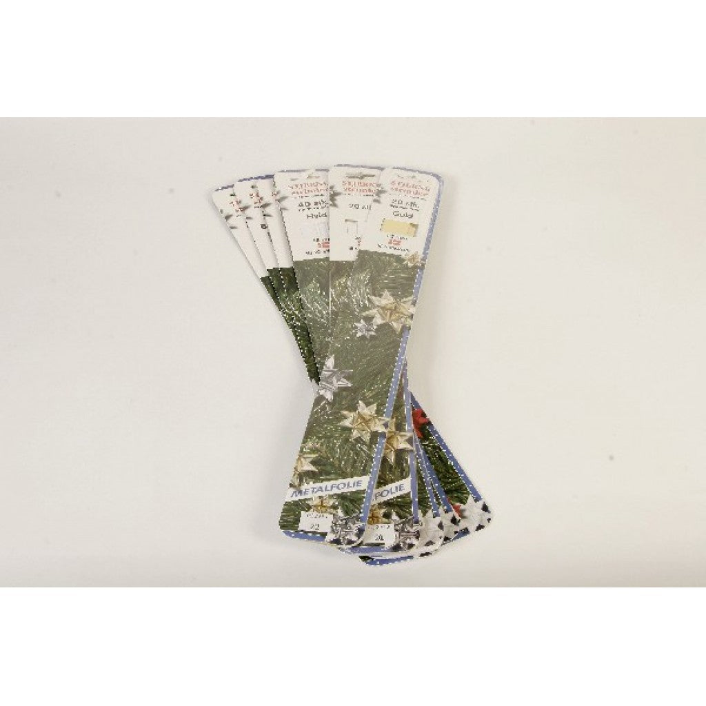 Stjernestrimler 25mm 20stk sort