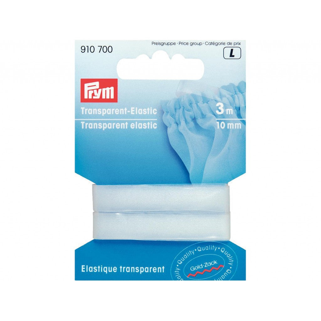Prym Transparent Elastic - 10mm 3meter