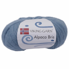 Alpaca Bris  - 326 Lys Jeansblå - HobbyHimmelen