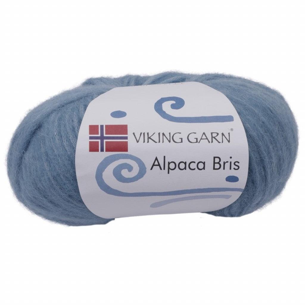 Alpaca Bris  - 326 Lys Jeansblå - HobbyHimmelen