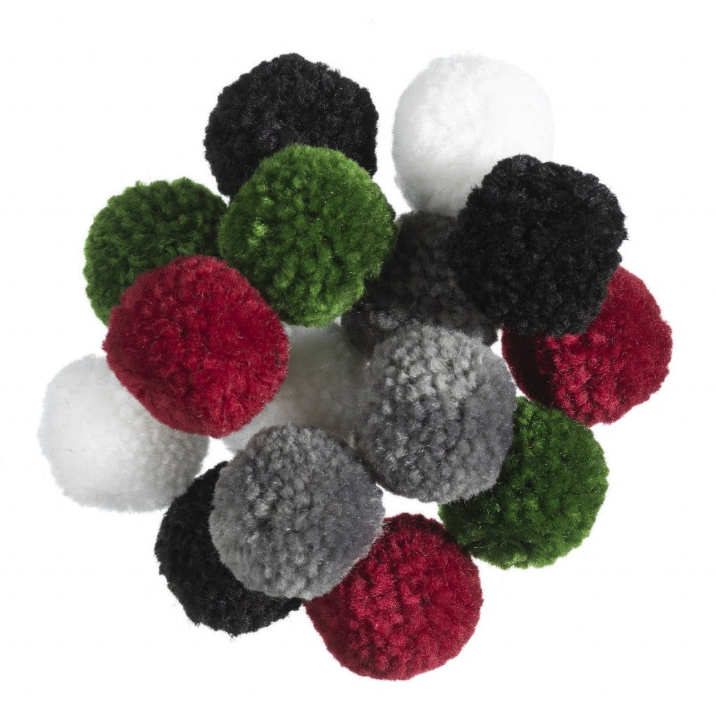 Pompong Jul Miks 15 Stk.