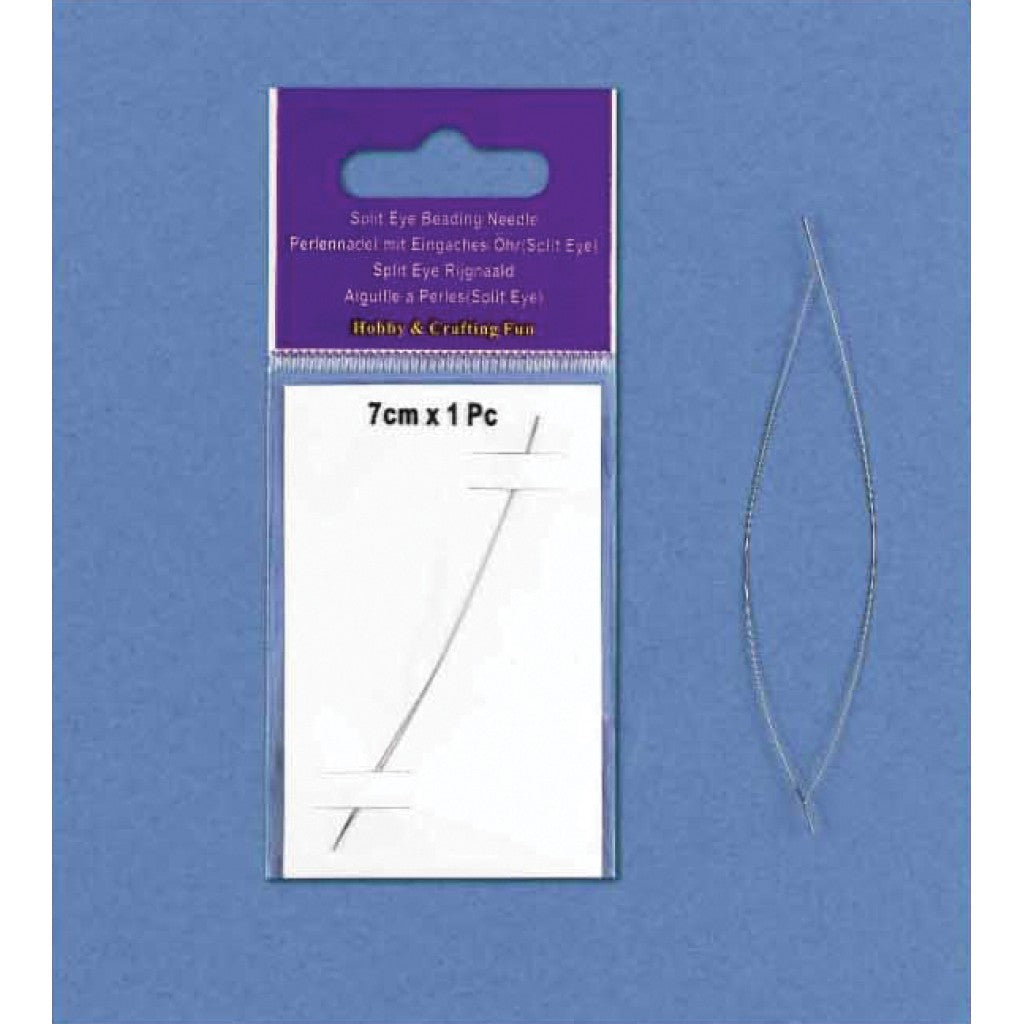 Perlenål  7cm.  1stk, delbar i midten