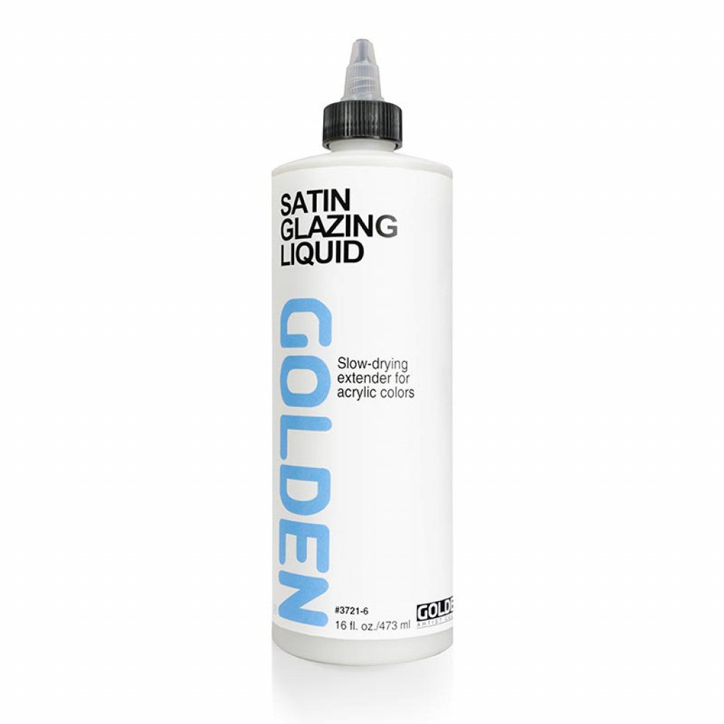 Golden - Medium 473ml - 3721-6 Satin Glazing Liquid
