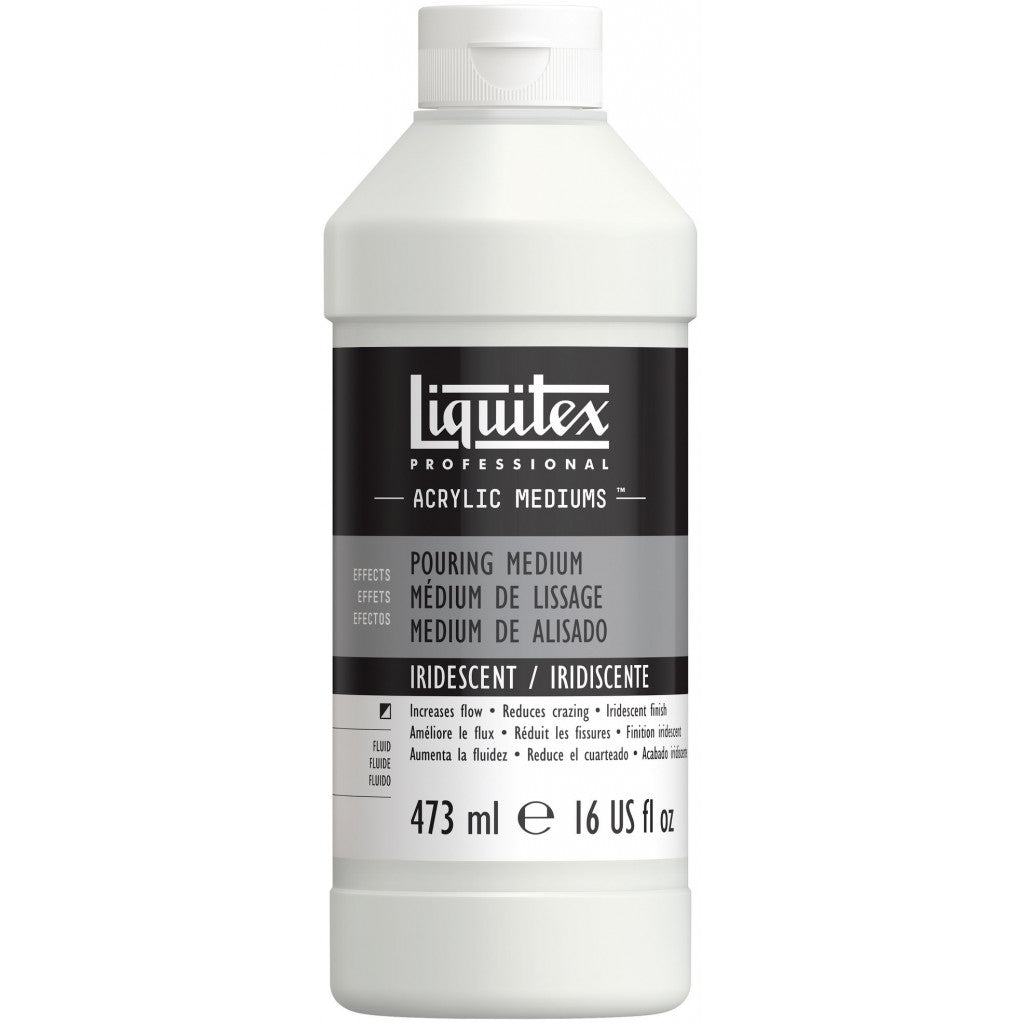 Liquitex Effects - Iridescent Pouring Medium, 473ml