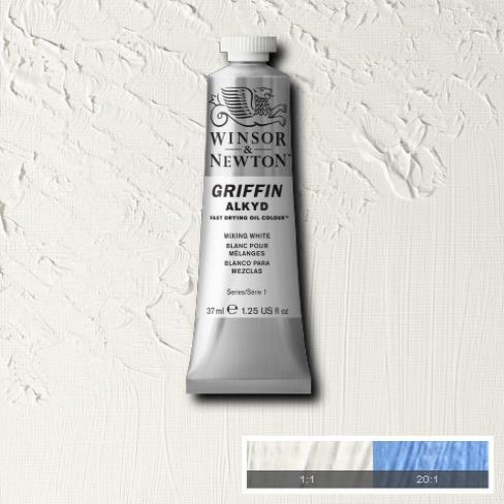 W&N - Griffin Alkyd 37ml - 415 Soft Mixing White