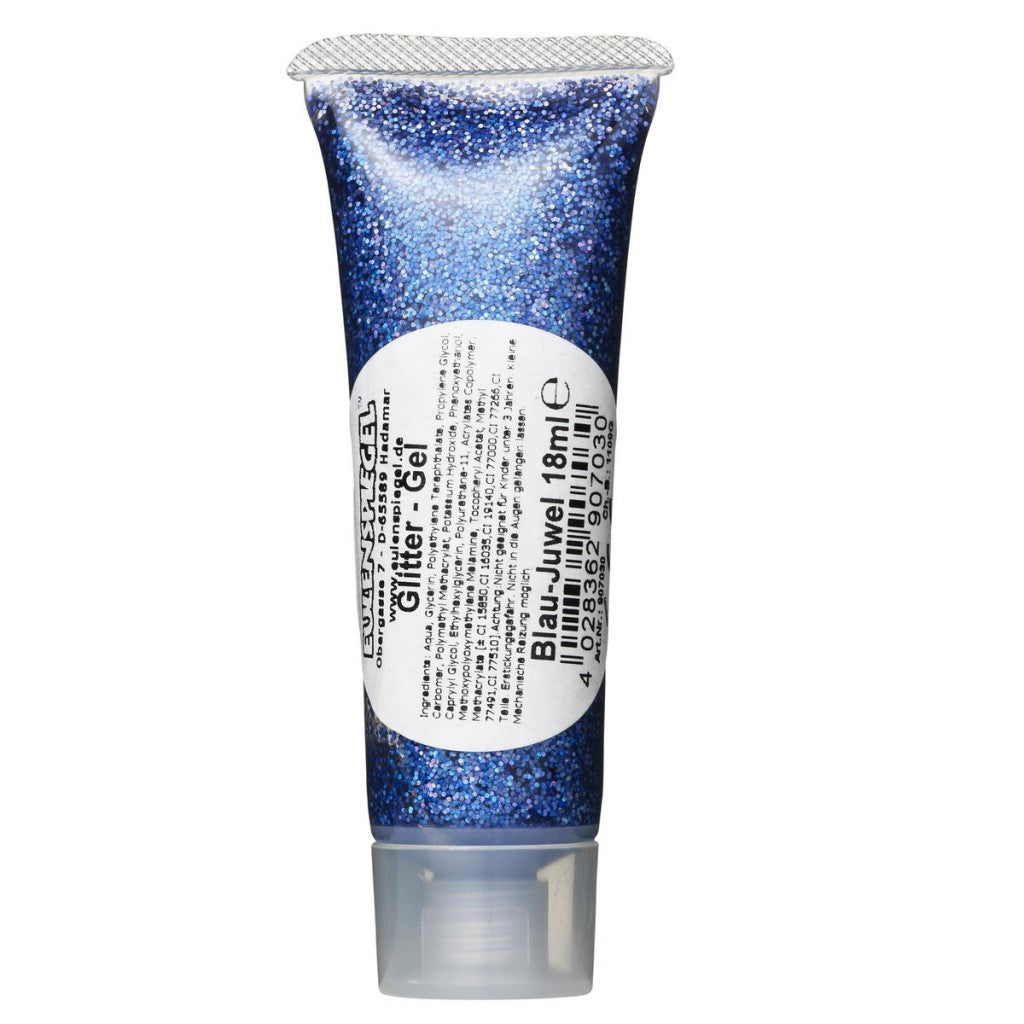 Sminke Glittergel Blå