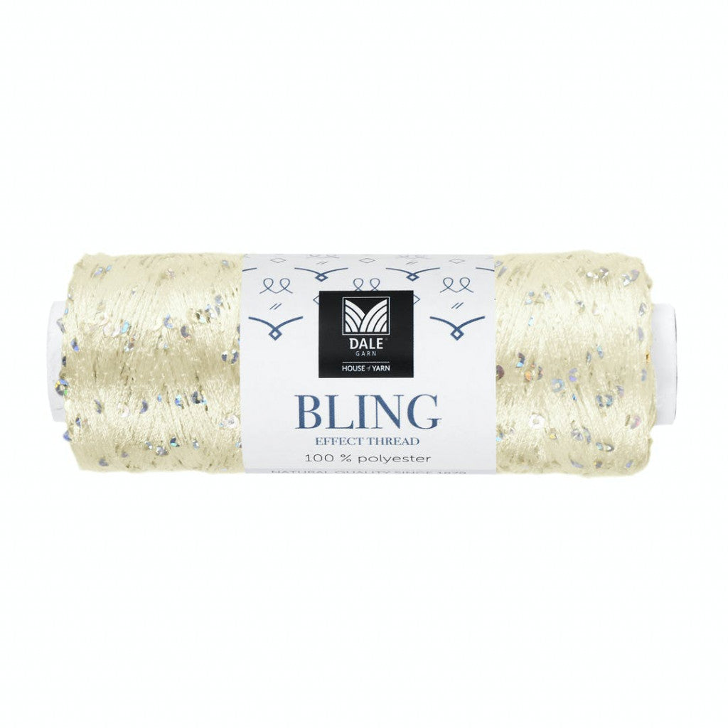 Bling Effekttråd  - 702 Offwhite