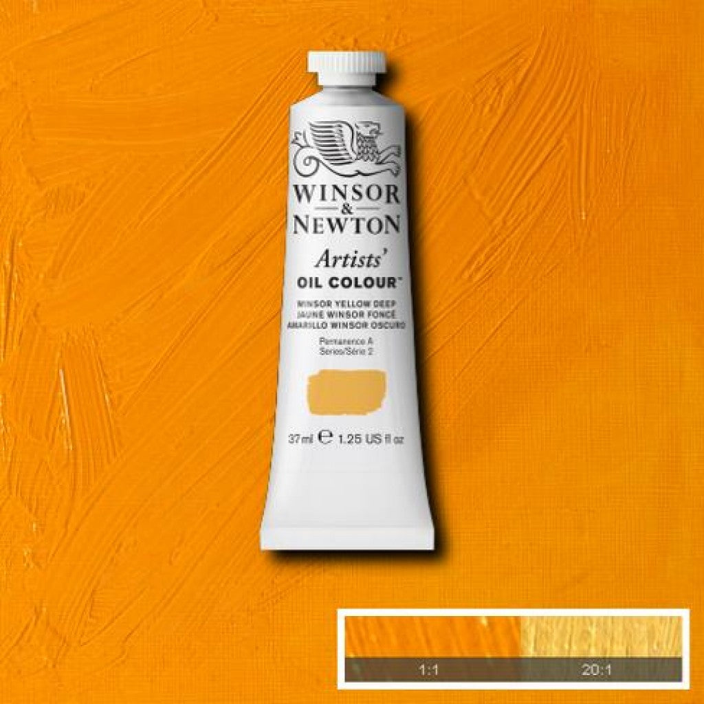 W&N - Artists Oil 37ml - 731 Winsor Yellow Deep