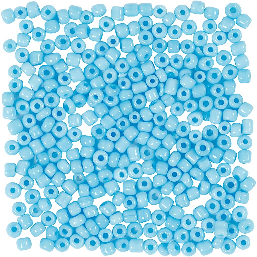 Rocaiperler 3 mm, 8/0, 25g - Turkis