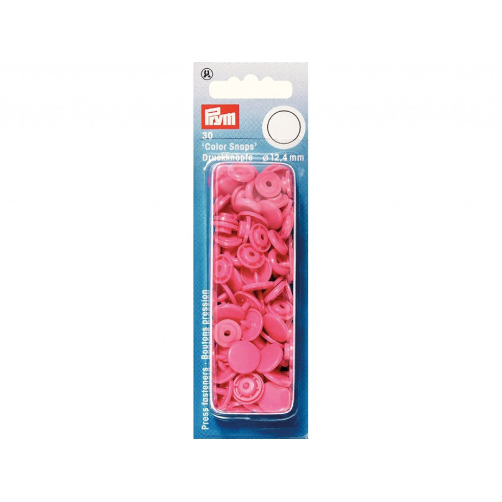 Prym Non-sew Color Snaps - Ø12.4 - Rosa