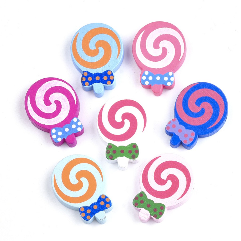 Treperler Lollipop, 28x20mm, 40g - Pastellmiks