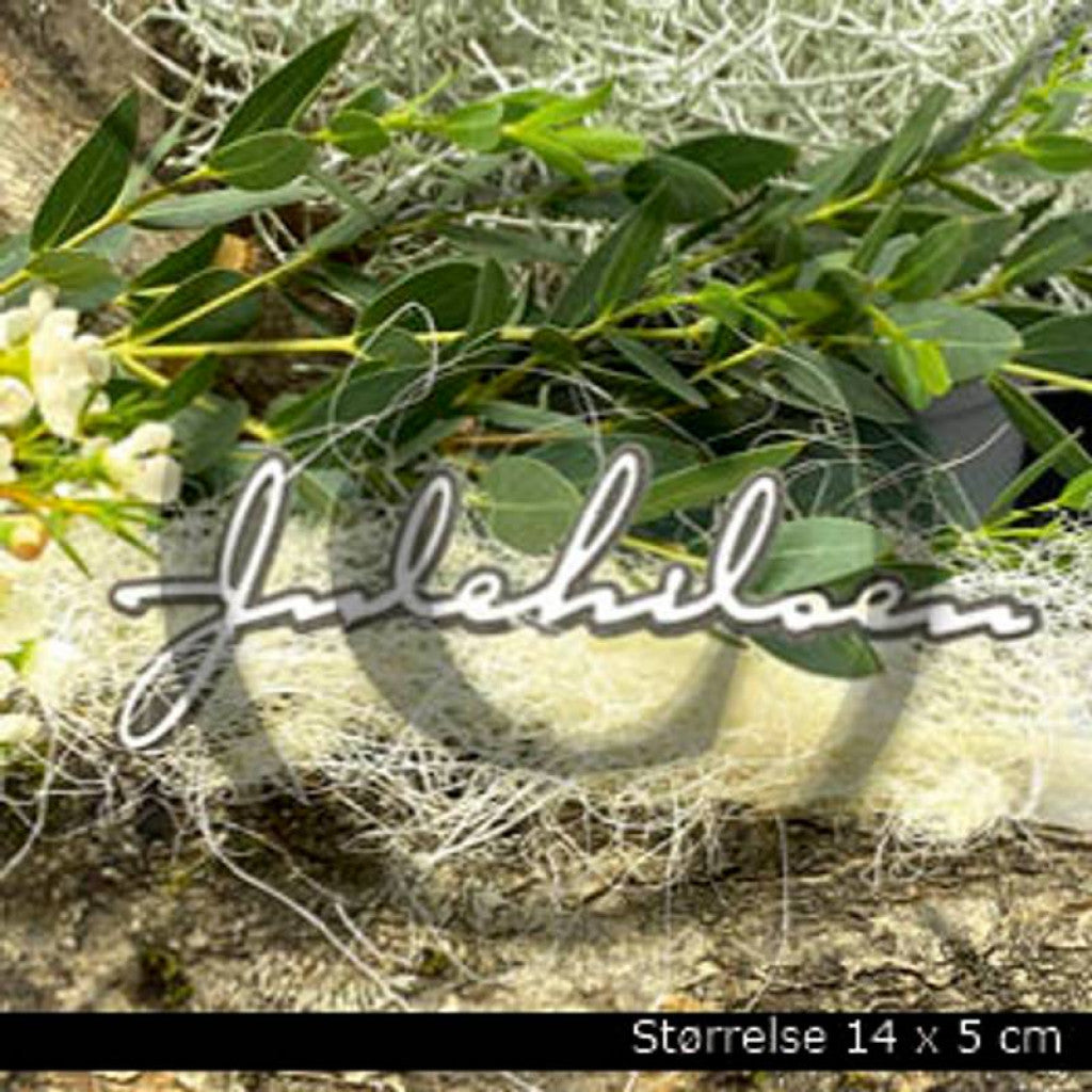 Papirdesign Die - Julehilsen 5 (2 dies)