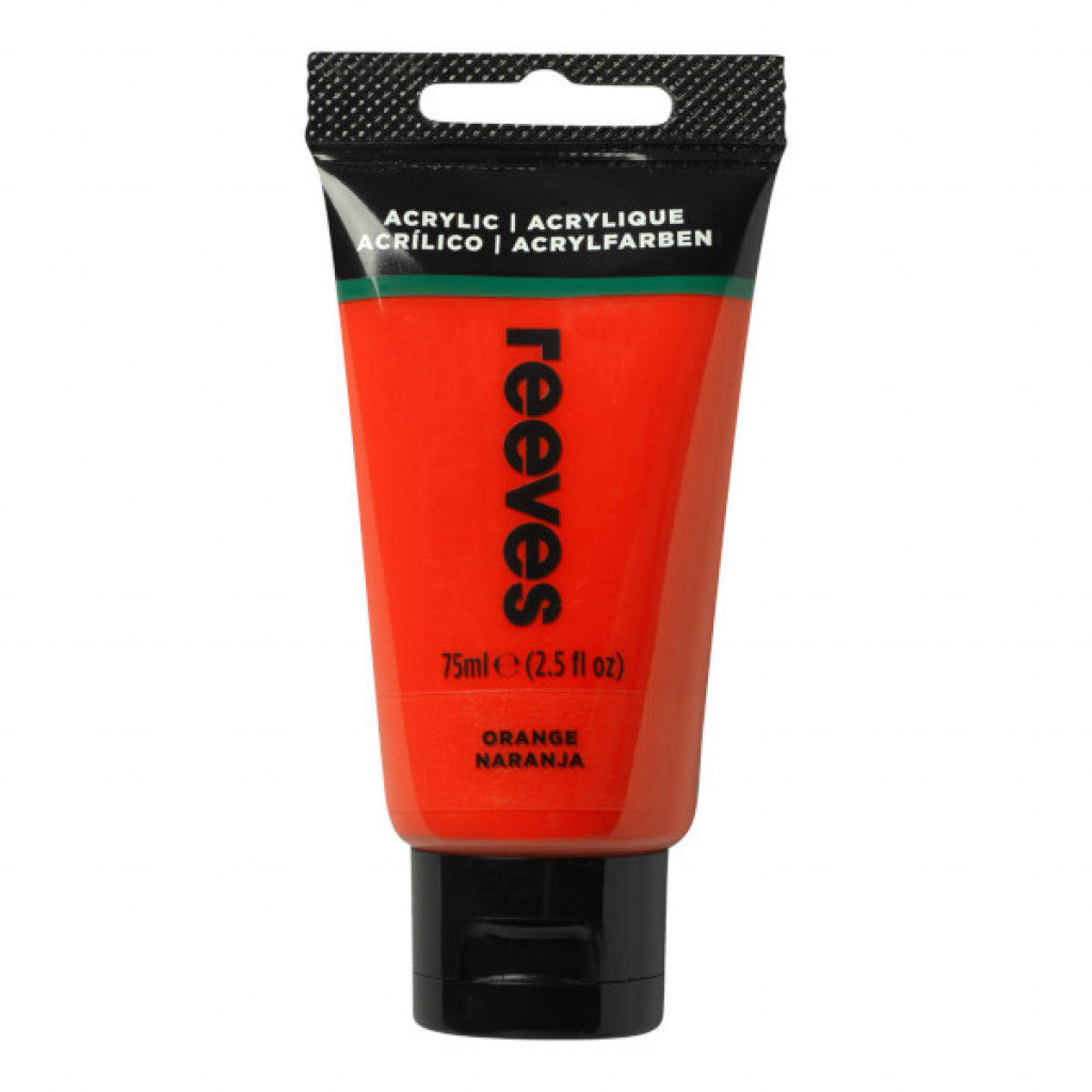 Reeves Akrylmaling - Orange, 75ml
