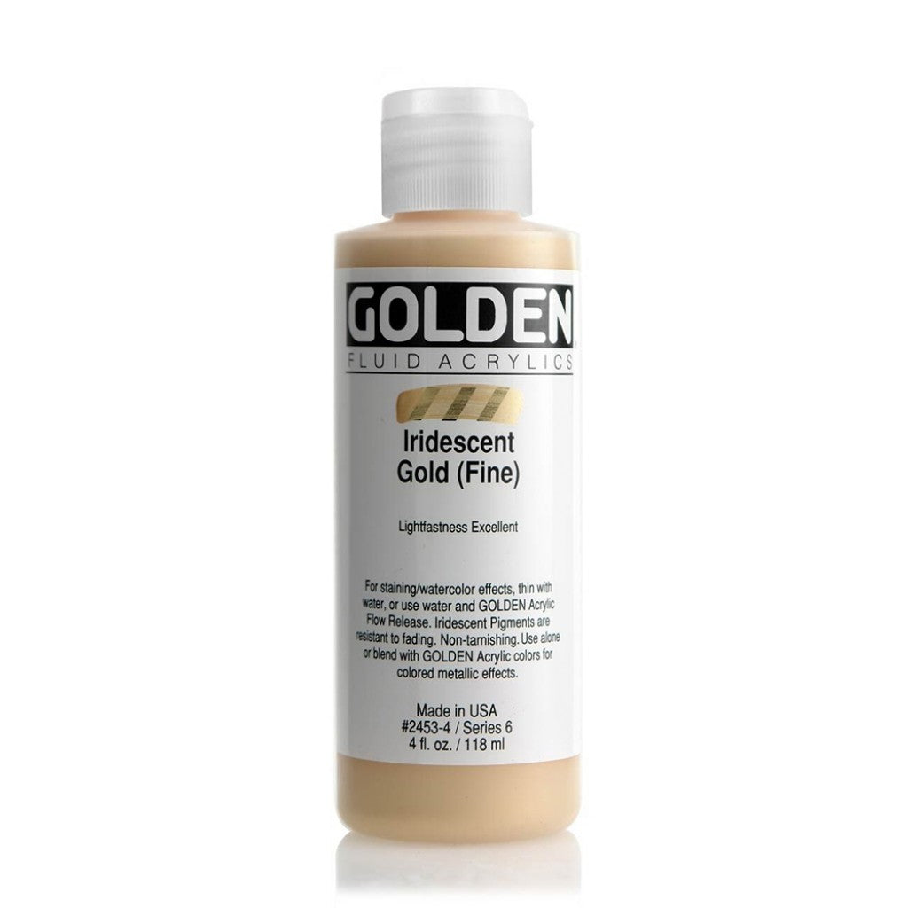 Golden - Fluid 118ml - 2453-4 Iridescent Gold (Fine)