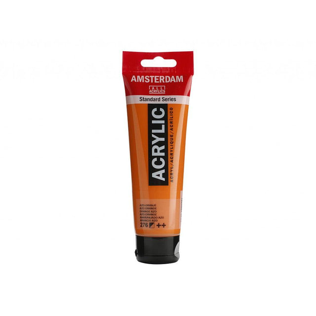 Amsterdam Standard 120ml - 276 Azo Orange - HobbyHimmelen