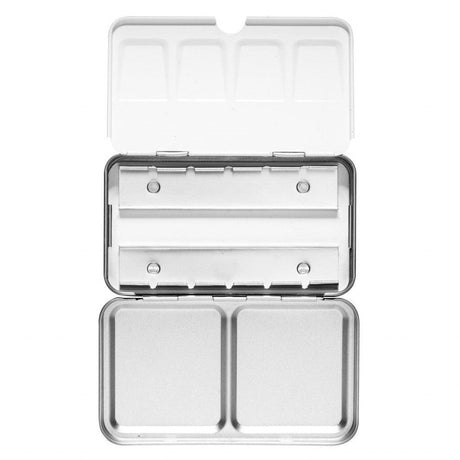 Akvarellskrin til 12 half pans - Tomt - HobbyHimmelen