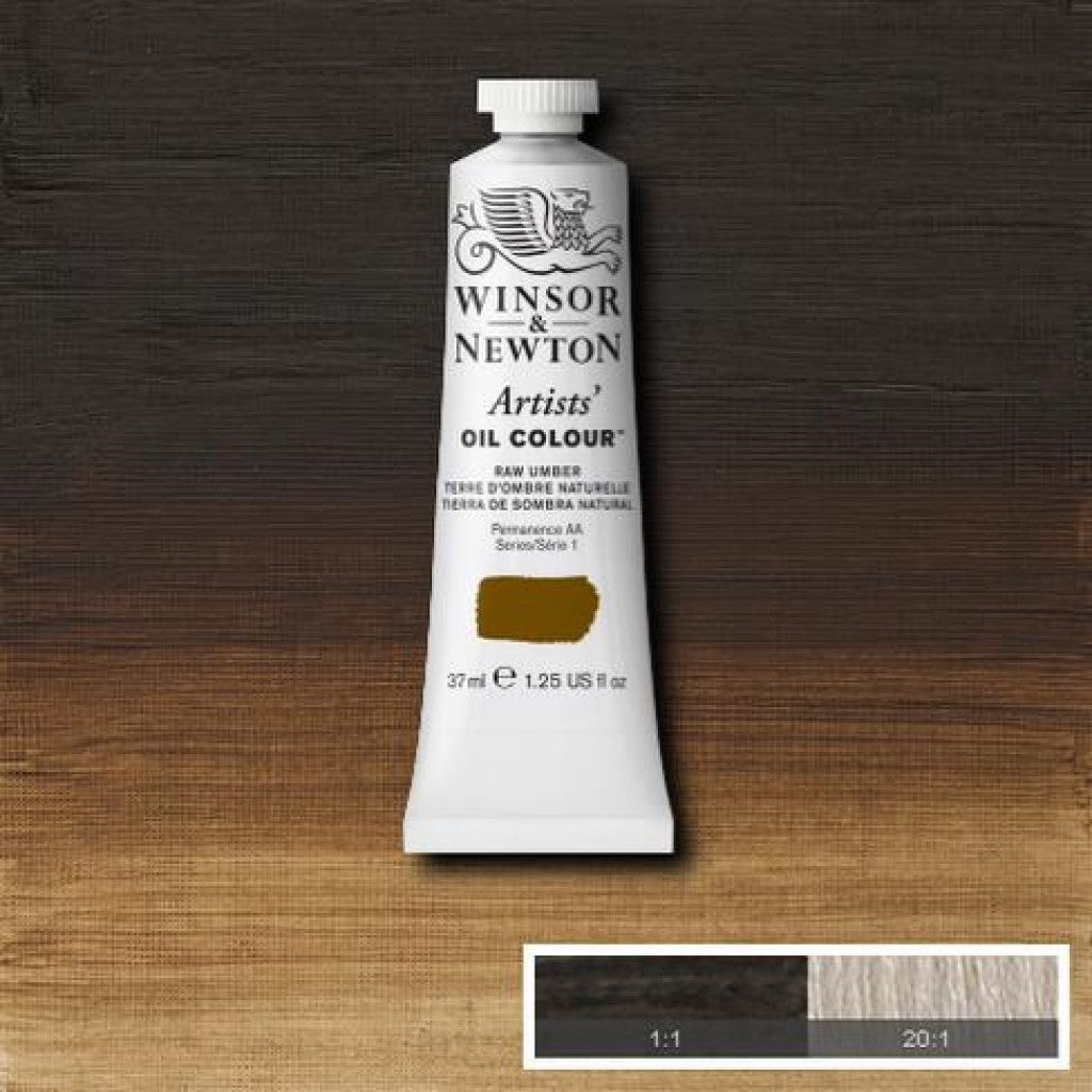 W&N - Artists Oil 37ml - 554 Raw Umber