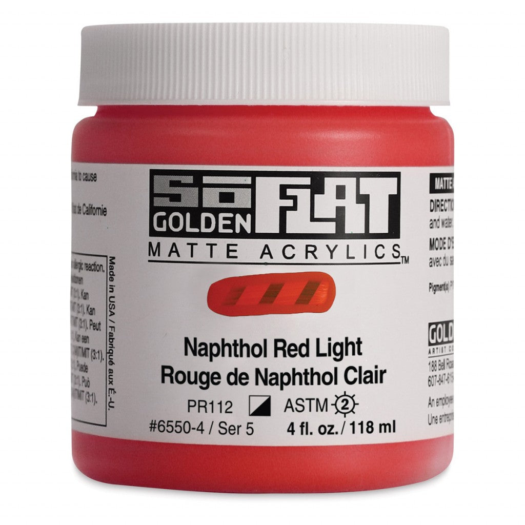 Golden - SoFlat 118ml - 6550-4 Naphthol Red Light