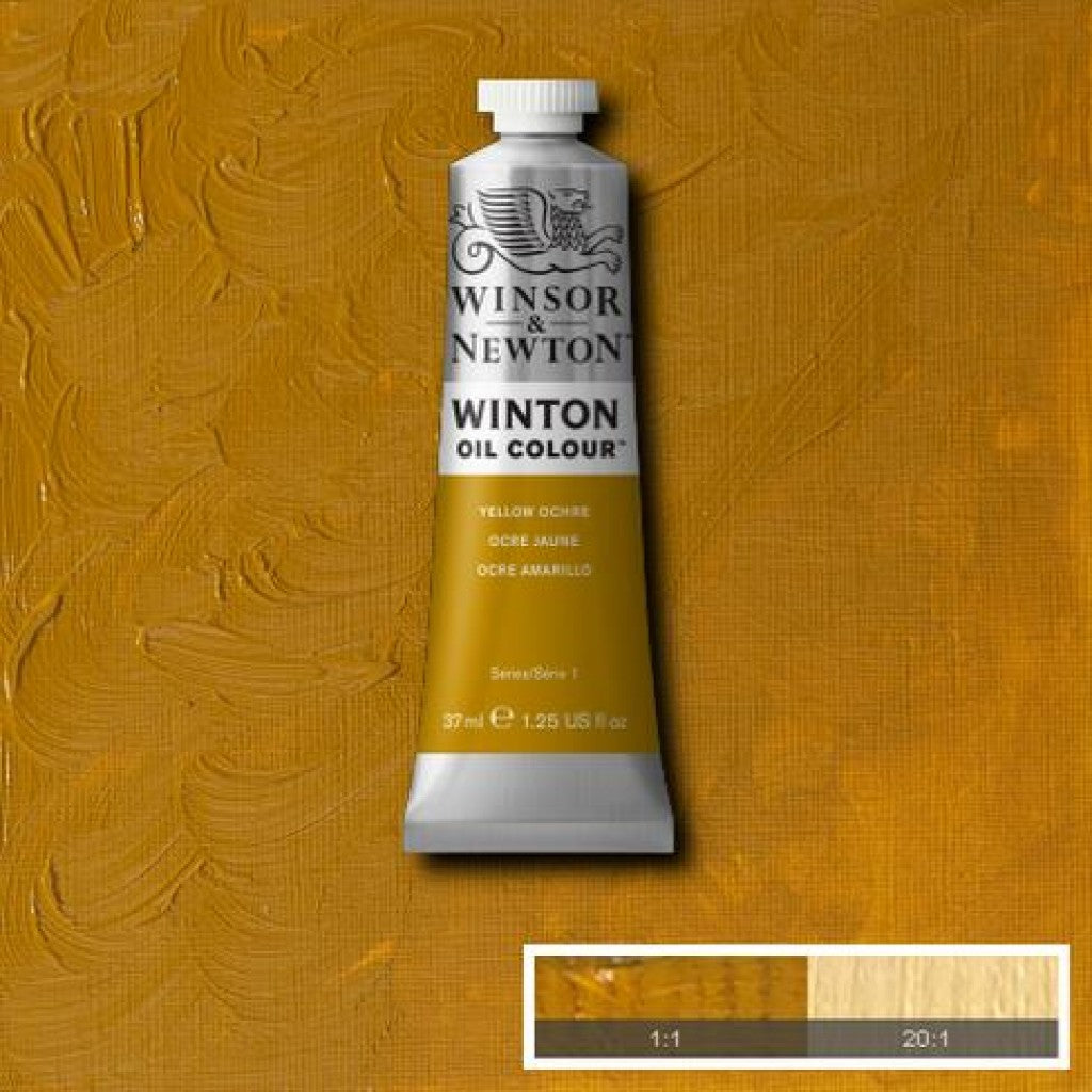 W&N - Winton Oil 37ml - 744 Yellow Ochre