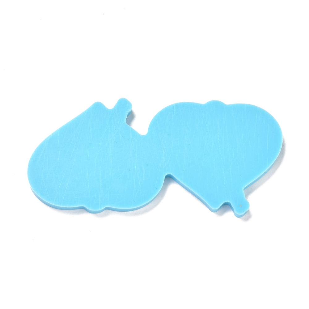 Silikonform 85x40x4mm - Anheng Herte Valentin