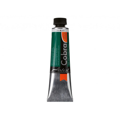 Cobra Artist 40ml - 619 Perm.green deep - HobbyHimmelen