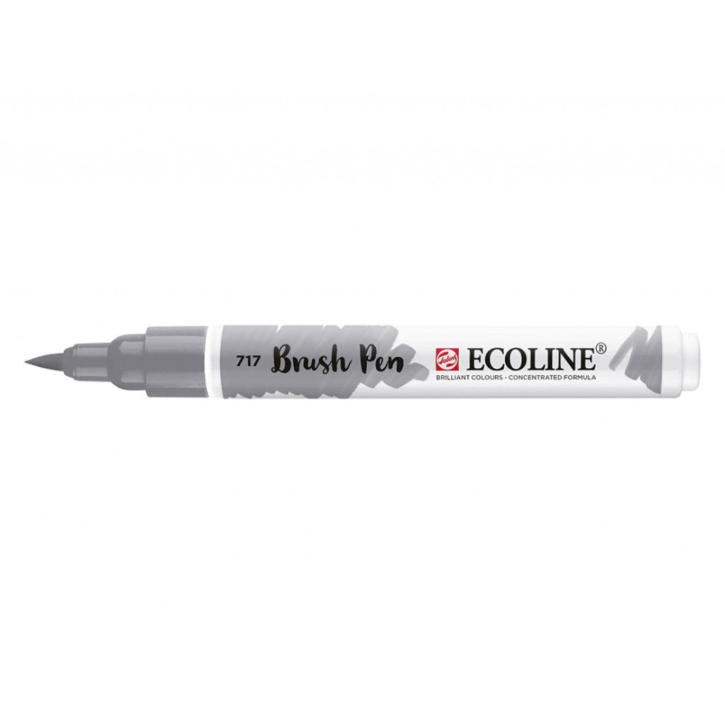 Talens Ecoline Brush Pen - 717 Cold Grey