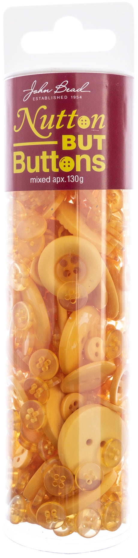 Nutton But Buttons, 114g - Dark Yellow