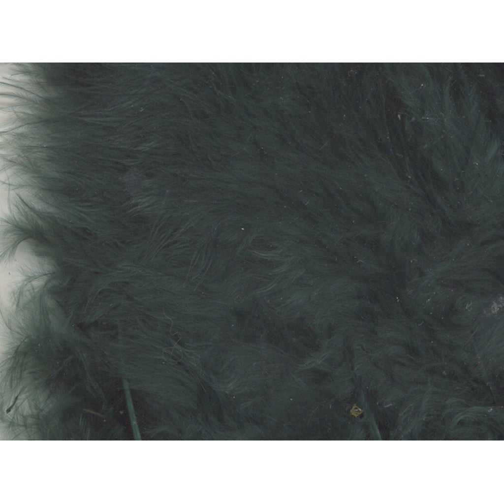 Fjær 15 stk Mørk grønn
