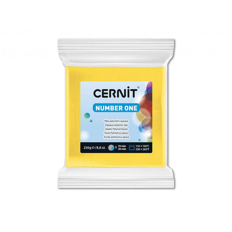 Cernit Number One 250g - 700 Gul - HobbyHimmelen