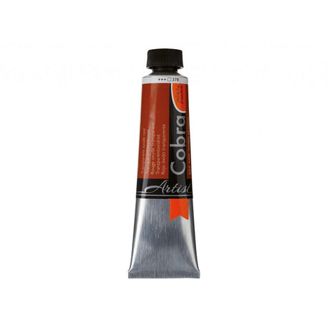 Cobra Artist 40ml - 378 Transp. oxide red - HobbyHimmelen