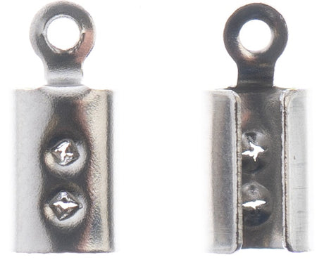 Rustfritt Stål Endestykke, 20stk - 9.5mm