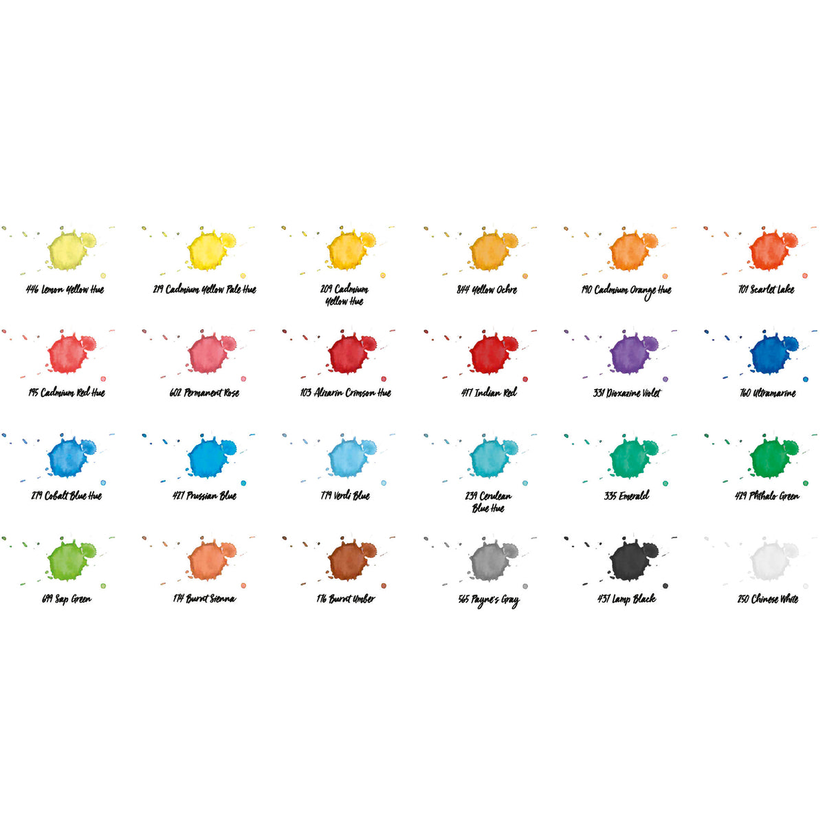 Panduro Akvarellmaling Plus 24