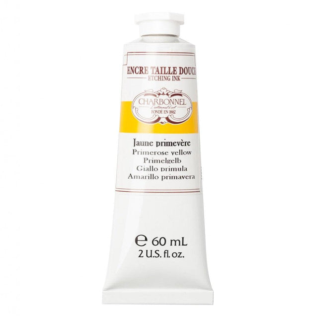 Charbonnel - Etching Ink 60ml - Primrose Yellow (Primary) - HobbyHimmelen