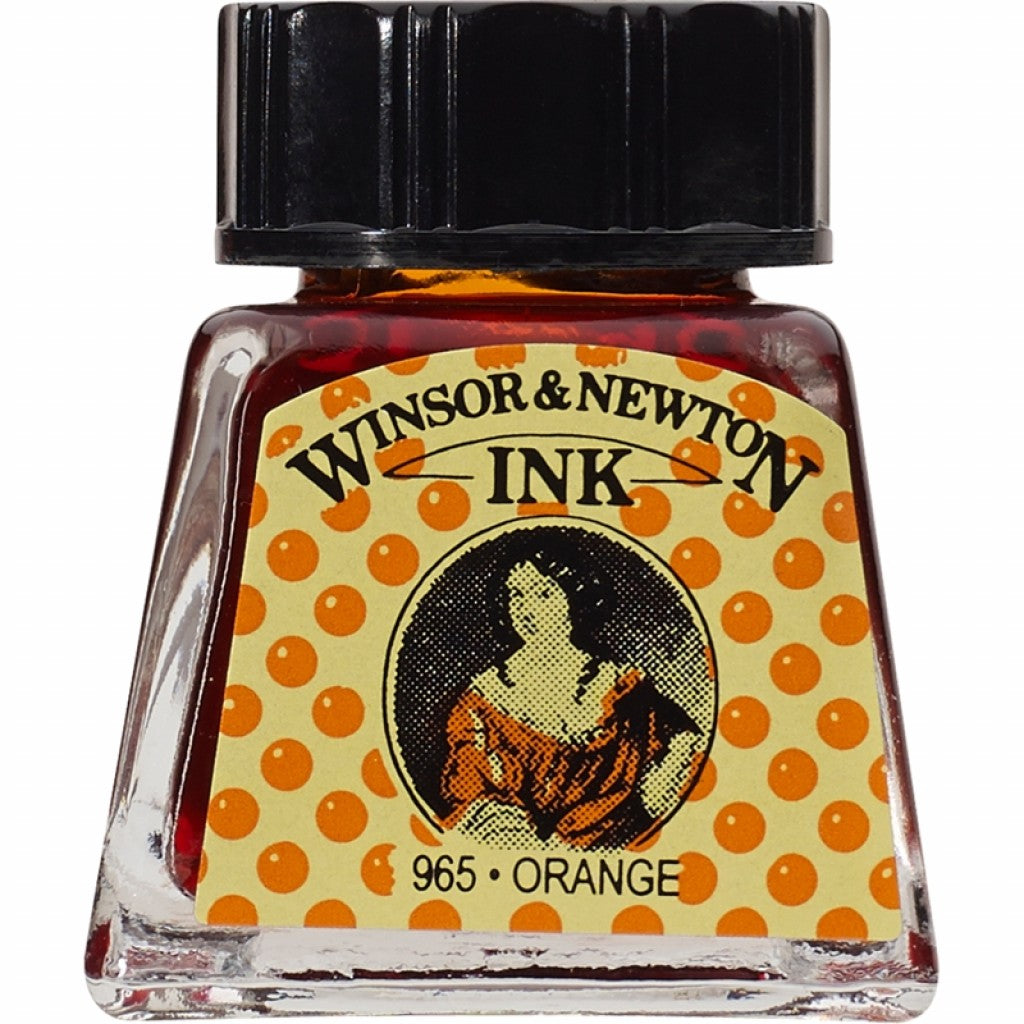 W&N - Drawing Ink 14ml - 449 Orange