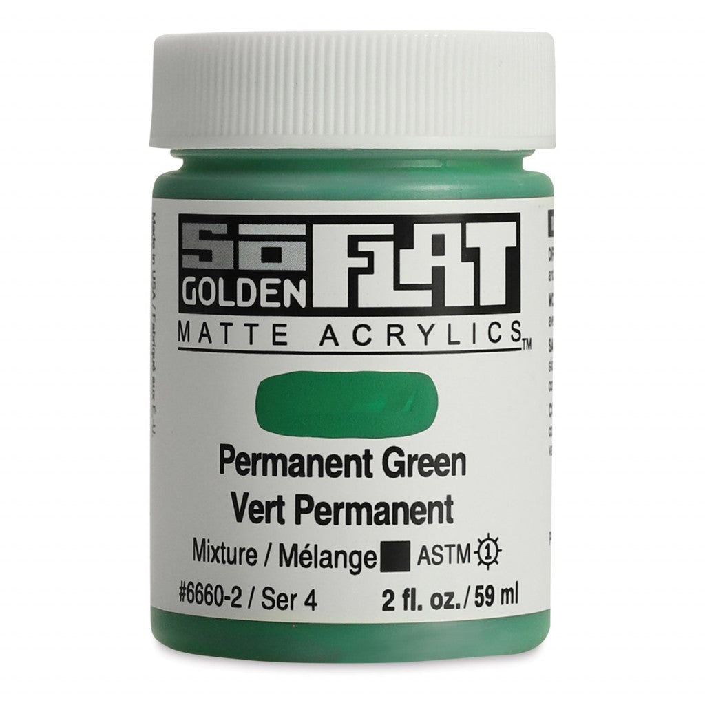 Golden - SoFlat 59ml - 6660-2 Permanent Green 