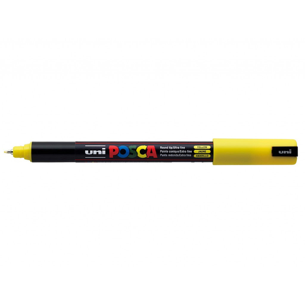 Uni POSCA PC-1MR - Ultra-Fine 0,7mm - 2 Yellow