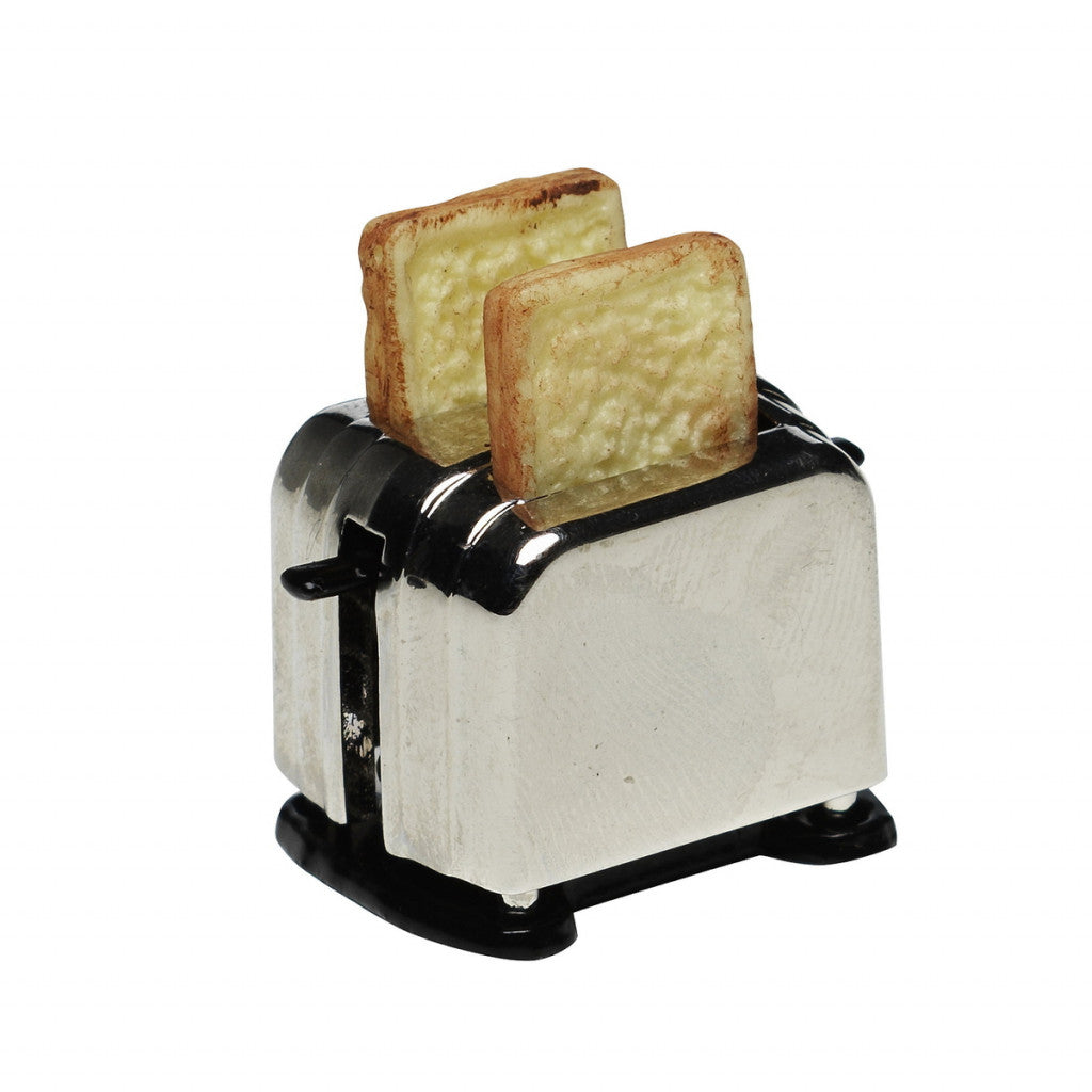 Miniatyr i Metall, 2x2cm - Brødrister