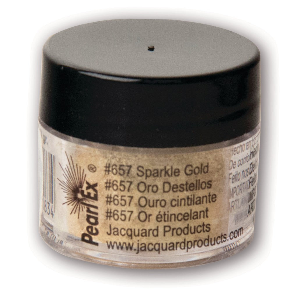 Pearl Ex Powdered Pigments, 3g Metallics - 657 Sparkle Gold