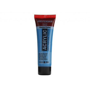 Amsterdam Standard 20ml - 564 Brilliant Blue - HobbyHimmelen