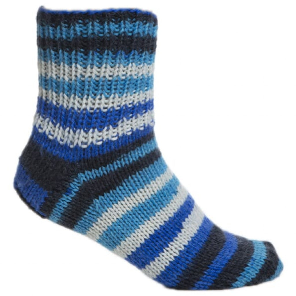 Viking Raggen - 729 Multi blå/hvit