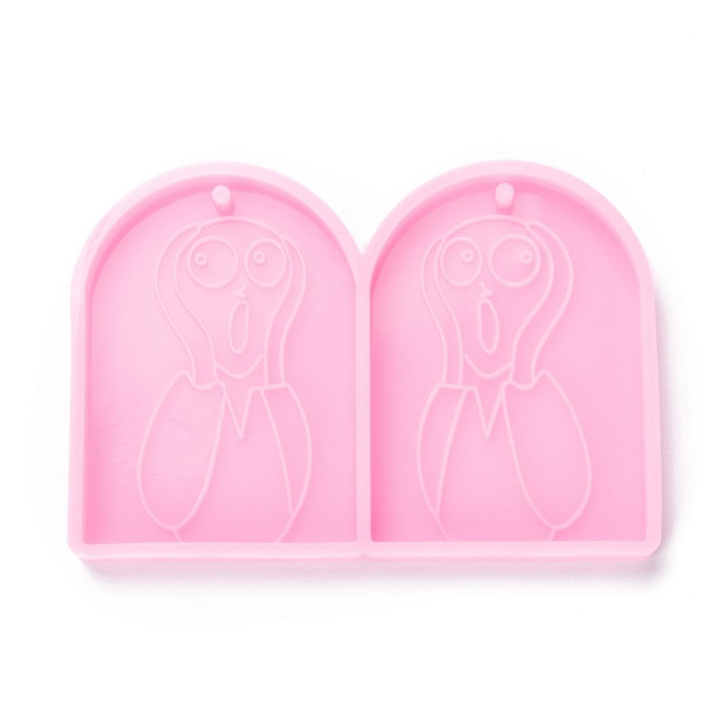 Silikonform 40x29mm - Anheng Skrik