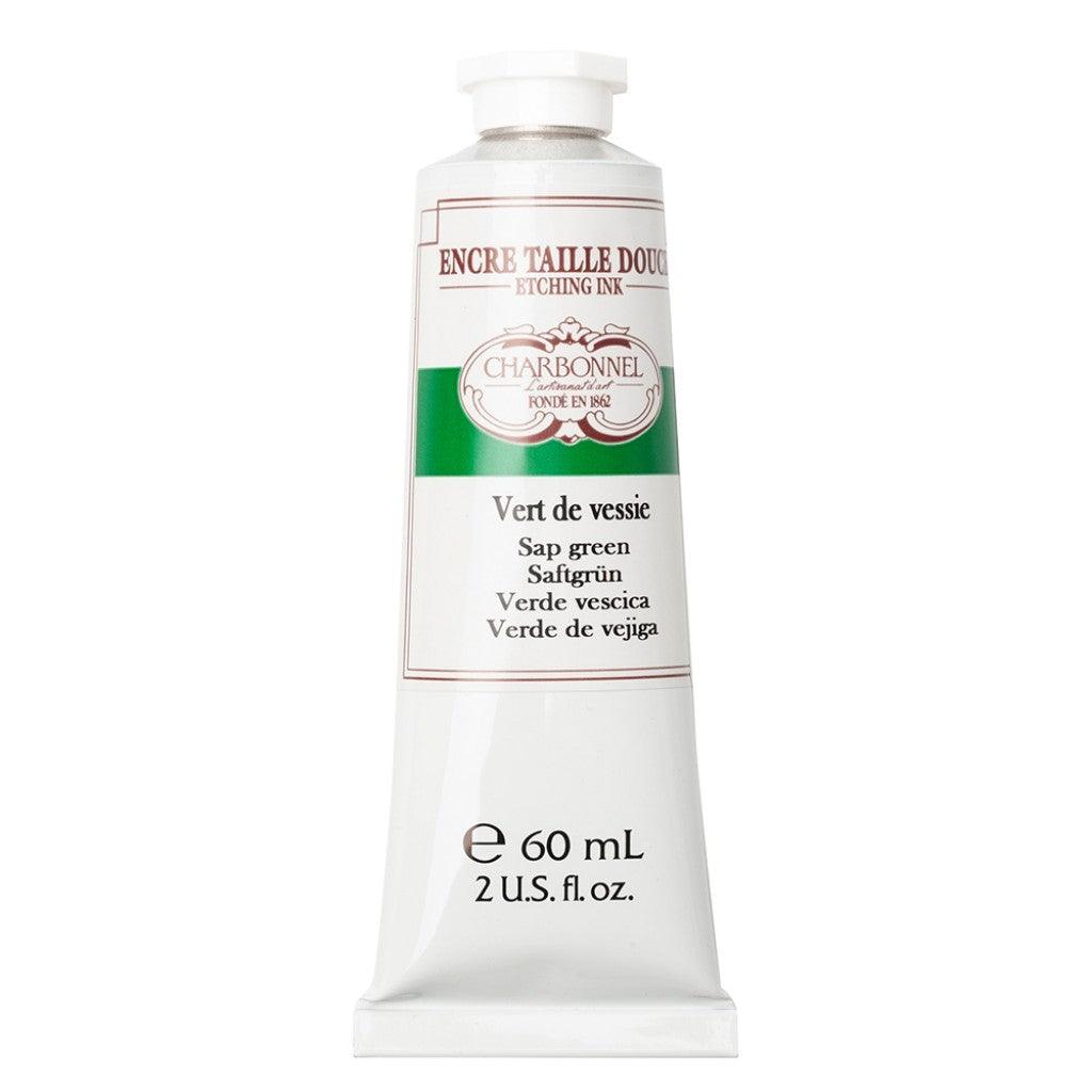 Charbonnel - Etching Ink 60ml - Sap Green - HobbyHimmelen