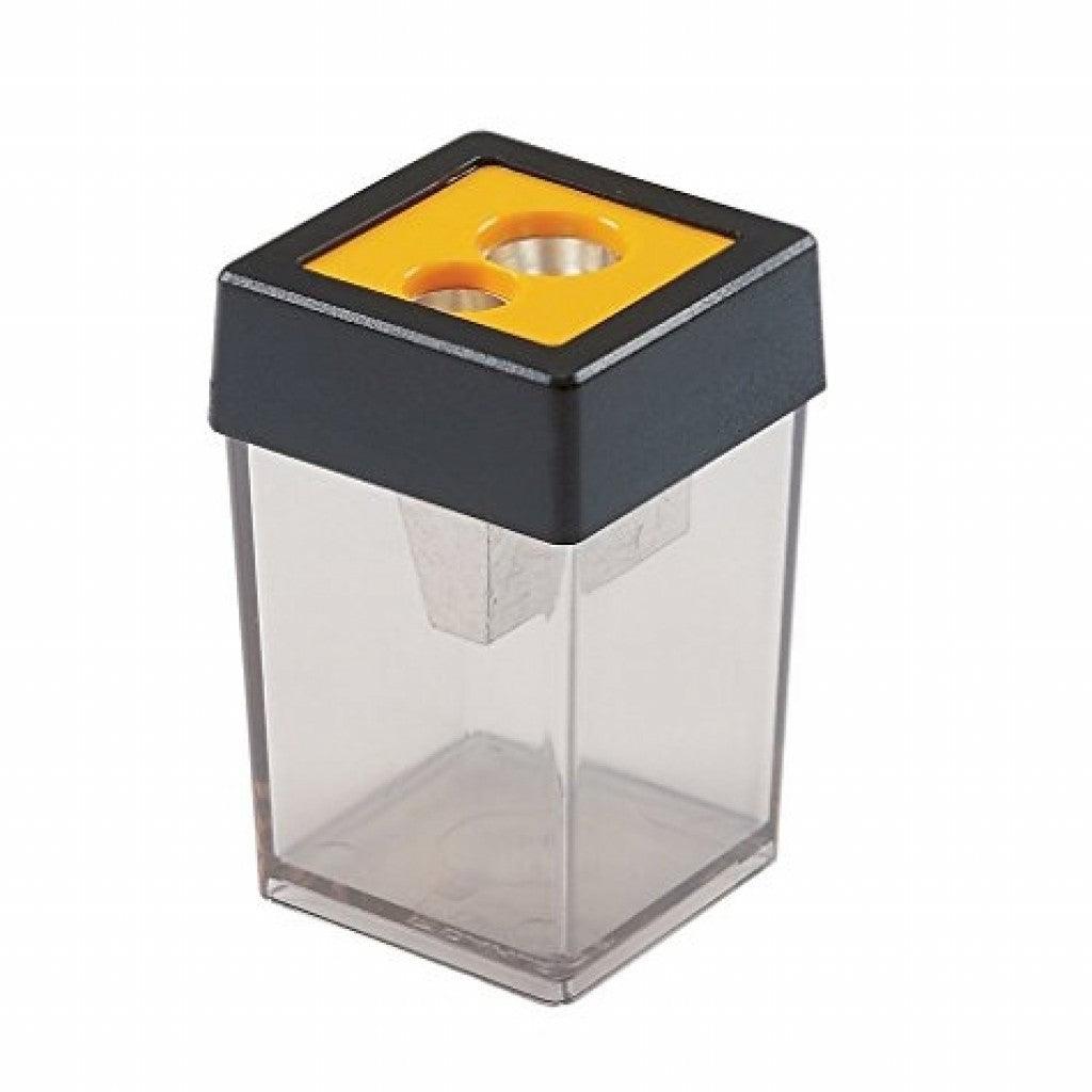 Blyantspisser - dobbel m/ beholder - HobbyHimmelen